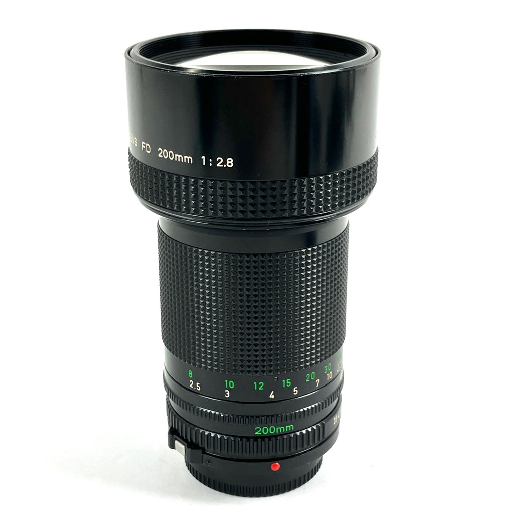 キヤノン Canon NEW FD 200mm F2.8 後期 一眼カメラ用レンズ（マニュアルフォーカス） 【中古】cambb