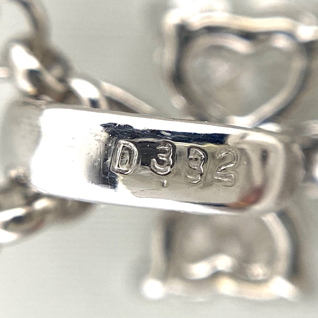 メレダイヤ デザインネックレス プラチナ ペンダント ネックレス Pt950 Pt850 ダイヤモンド レディース 【中古】nbjwl