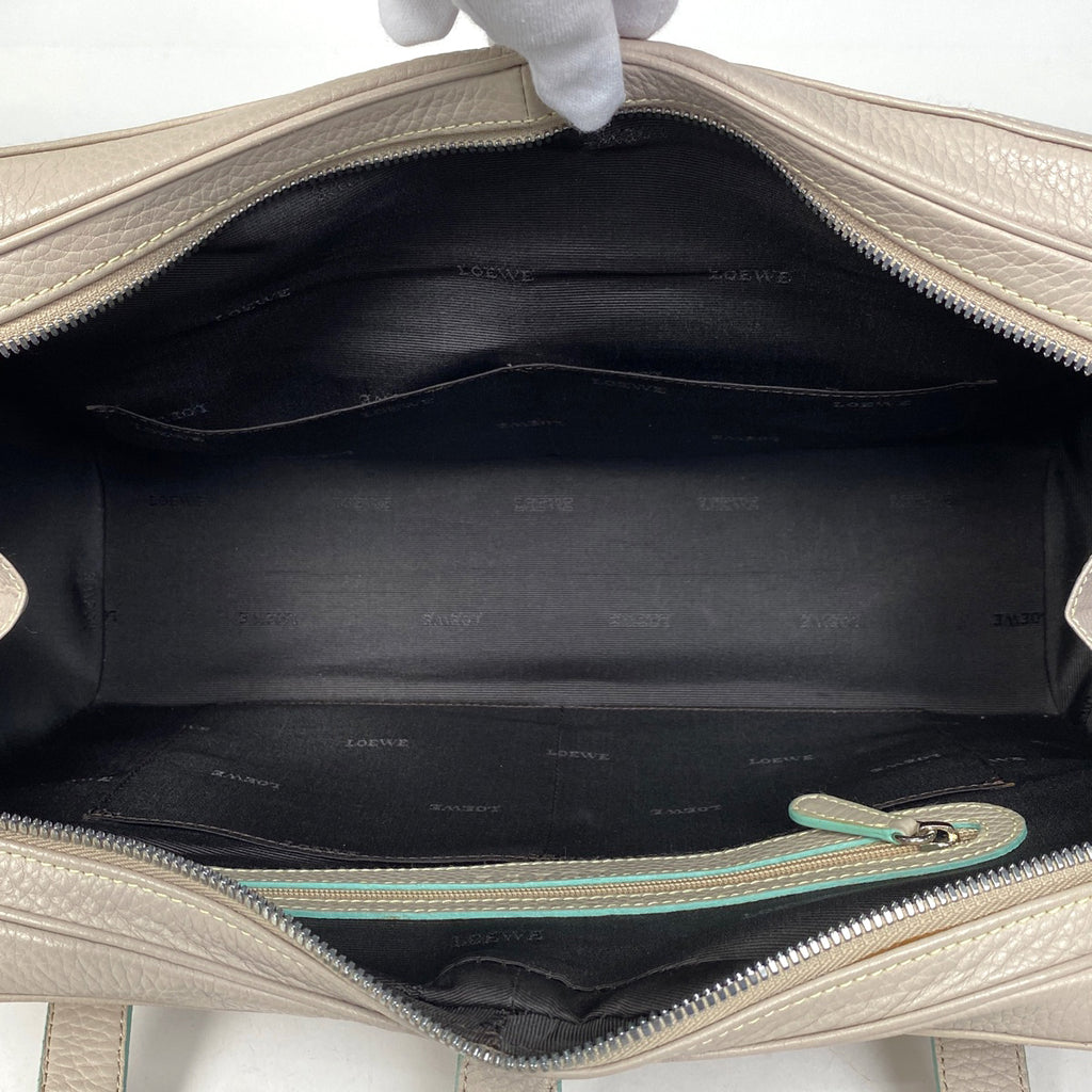 ロエベ センダ トートバッグ 肩掛け ハンドバッグ トートバッグ レザー ベージュ レディース 【中古】 brbag