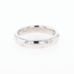 メレダイヤ デザインリング プラチナ 指輪 リング 9号 Pt900 ダイヤモンド レディース 【中古】nbjwl