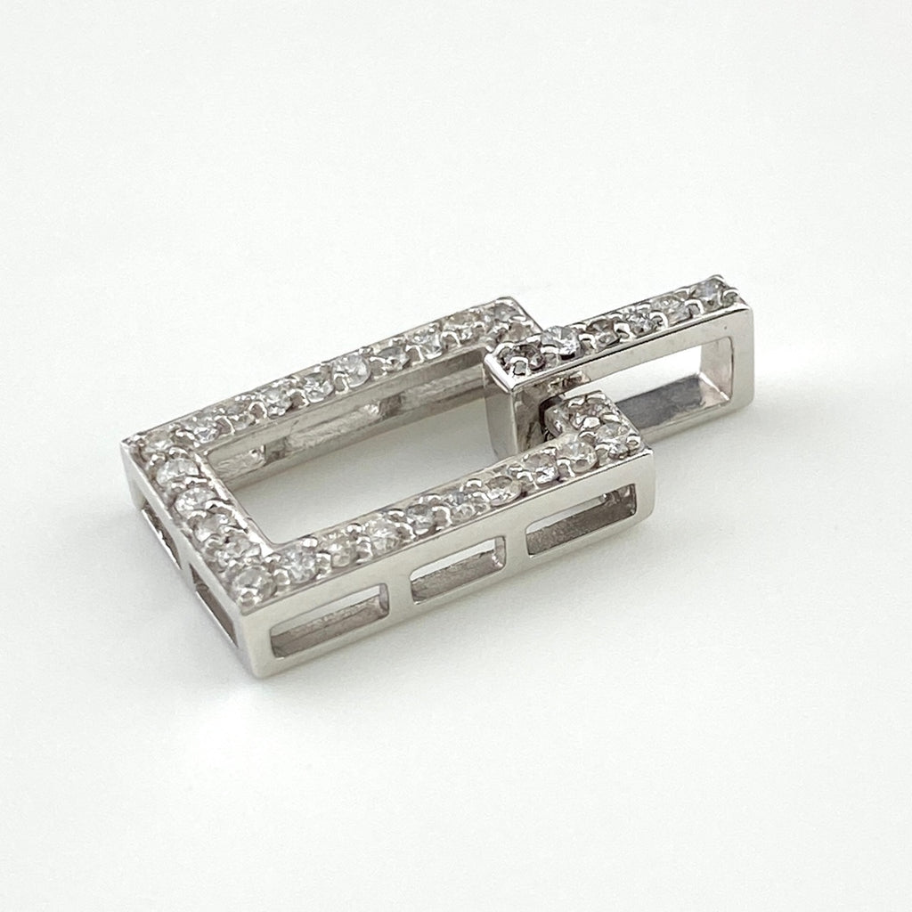 メレダイヤ ペンダントトップ WG ホワイトゴールド ペンダントトップ K18 WG ダイヤモンド レディース 【中古】nbjwl