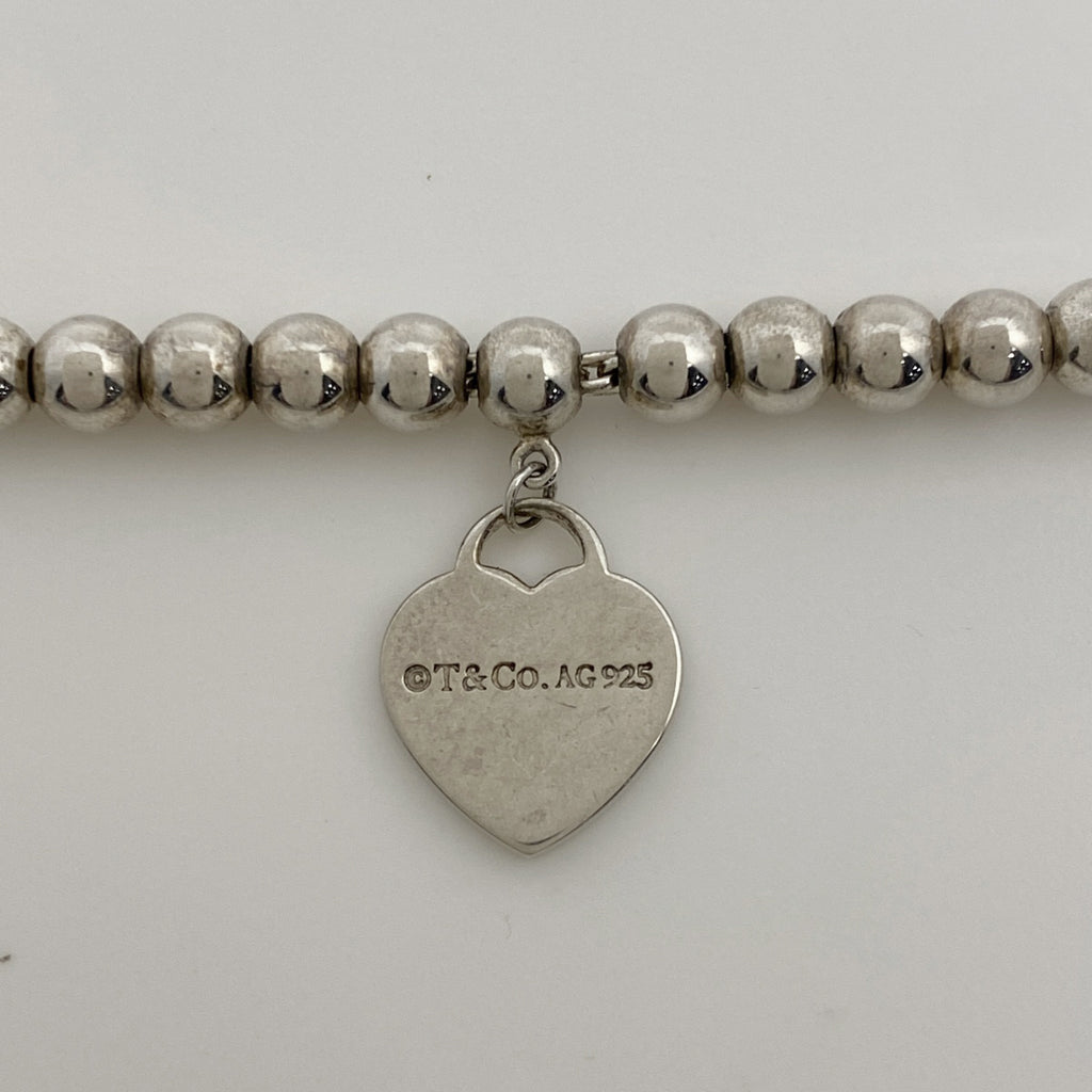 Tiffany リターン トゥ ミニハートタグ ボールチェーンブレスレット Tiffany リターン トゥ ミニハートタグ ボールチェーンブレスレット