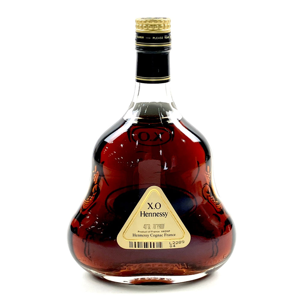 ヘネシー Hennessy XO 金キャップ クリアボトル 700ml ブランデー コニャック 【古酒】 liqbb