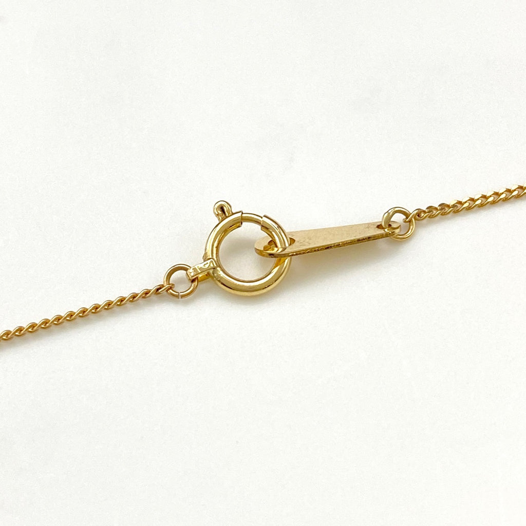 ダイヤモンド デザインネックレス YG イエローゴールド ペンダント ネックレス K18 ダイヤモンド レディース 【中古】nbjwl