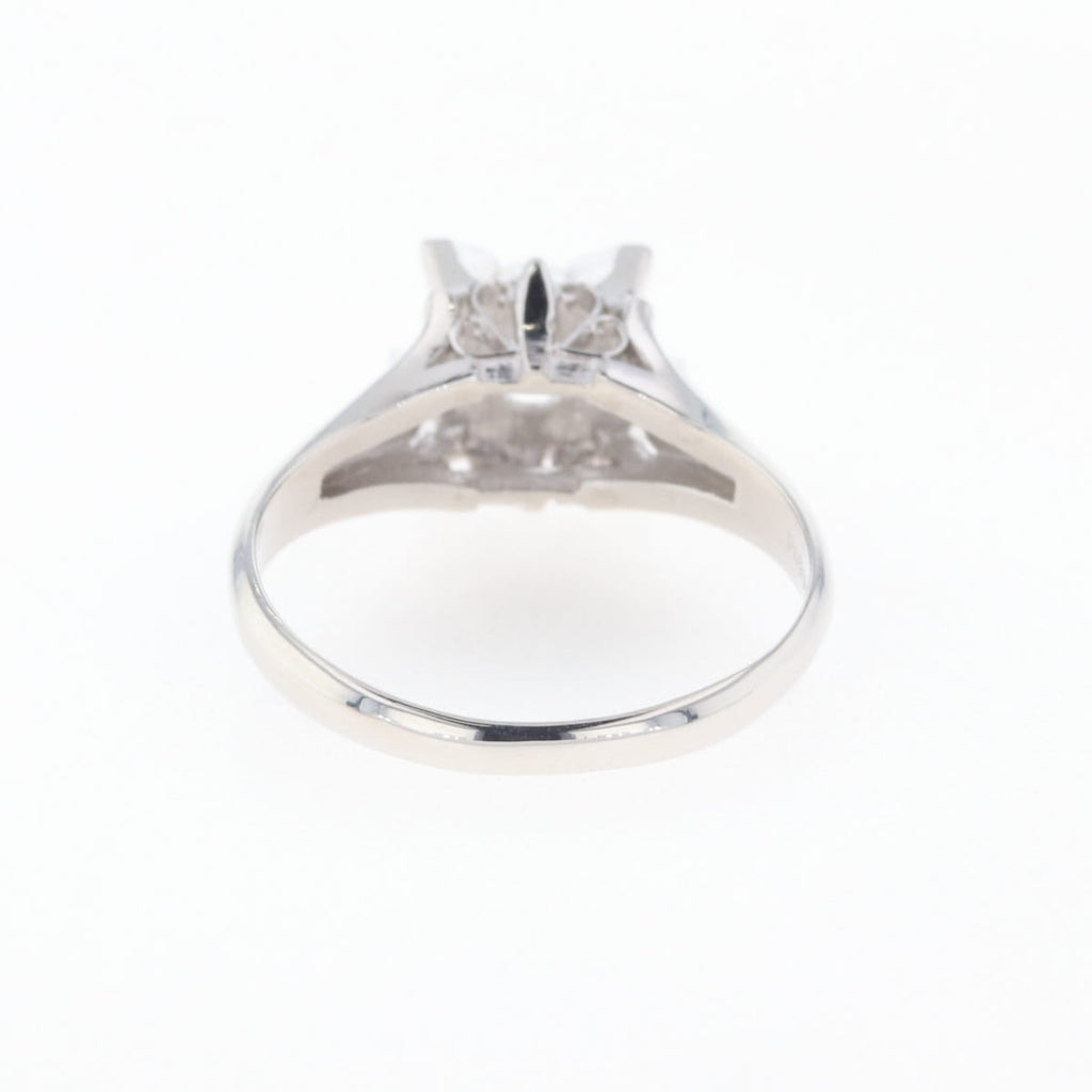 PT900 ダイヤモンド リング プラチナ 10号 0.18CT レディース 中古 nbjwl