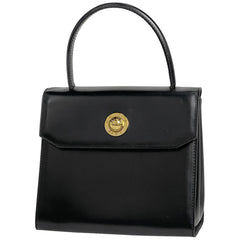 セリーヌ スターボール ハンドバッグ 手提げ ハンドバッグ レザー ブラック レディース 【中古】brbag