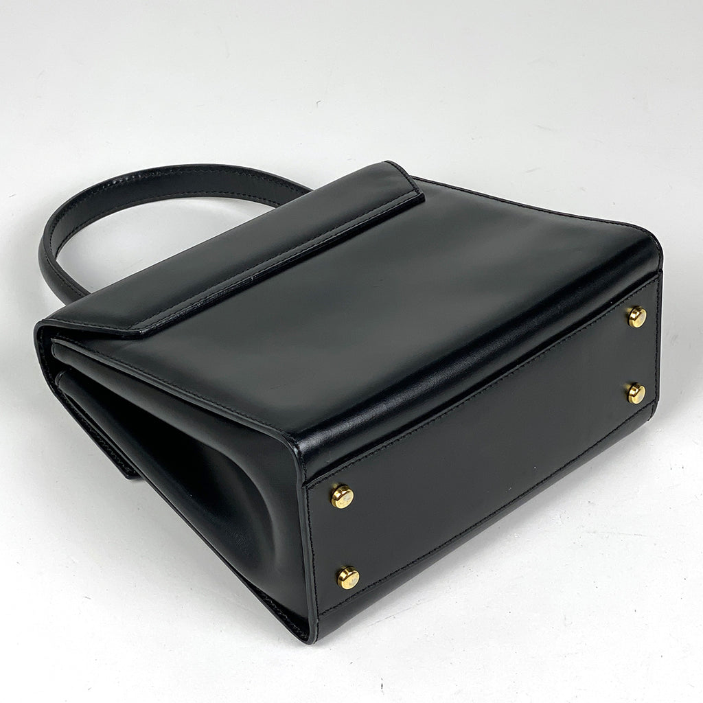 セリーヌ スターボール ハンドバッグ 手提げ ハンドバッグ レザー ブラック レディース 【中古】brbag