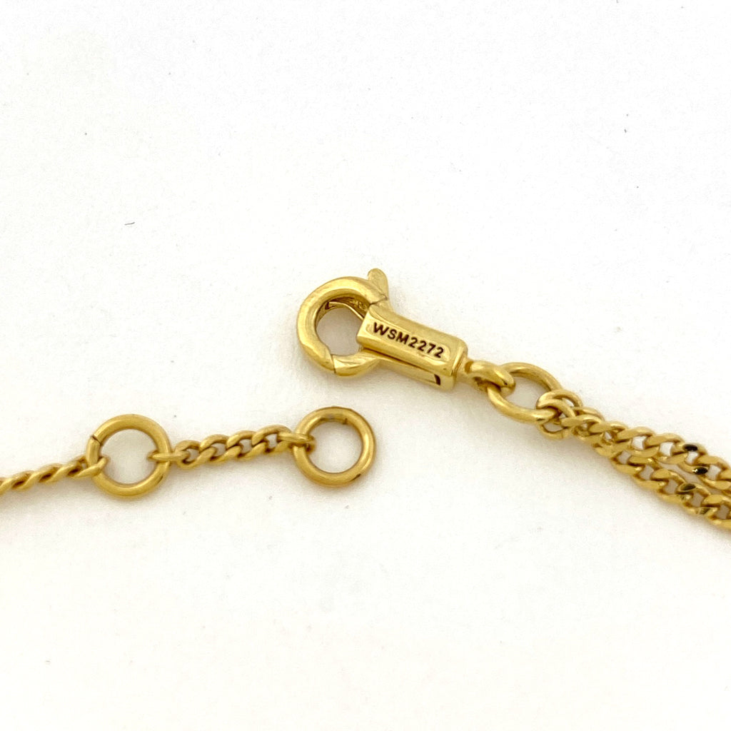 セリーヌ トリオンフ ブレスレット 腕輪 ブレスレット GP ゴールド レディース 【中古】bracc