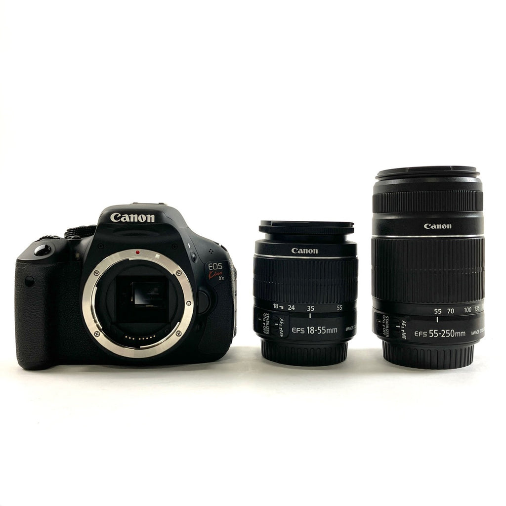 【在庫一掃】 キヤノン Canon EOS Kiss X5 ダブルズームキット デジタル 一眼レフカメラ 【中古】cambb