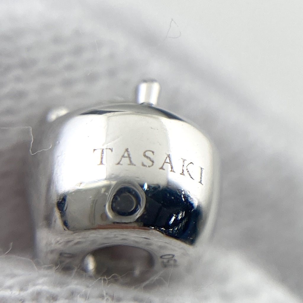 タサキ ダイヤモンド デザインネックレス WG ホワイトゴールド ペンダント ネックレス K18 WG 750 レディース 【中古】brjwl