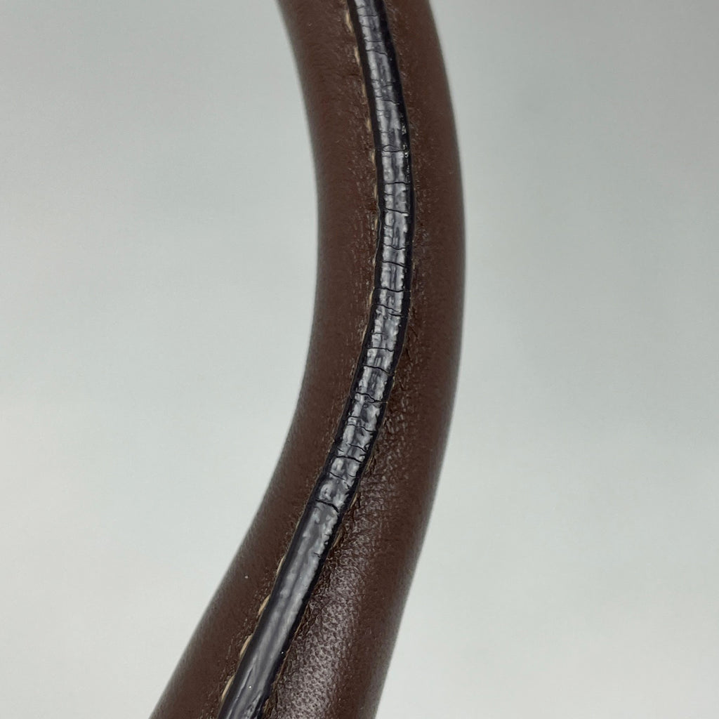 【最終値引き】 プラダ ロゴ ジャガード トートバッグ 2WAY ショルダーバッグ リボン トートバッグ キャンバス ブラウン レディース 【中古】 brbag
