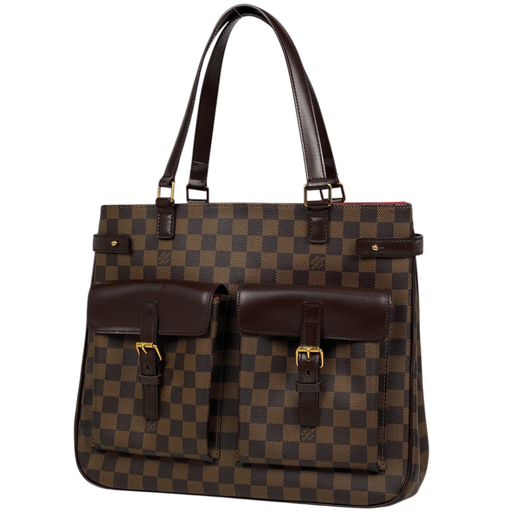 ルイ・ヴィトン ユゼス ショルダーバッグ 手提げ トートバッグ ダミエ ブラウン N51128 レディース 【中古】 brbag