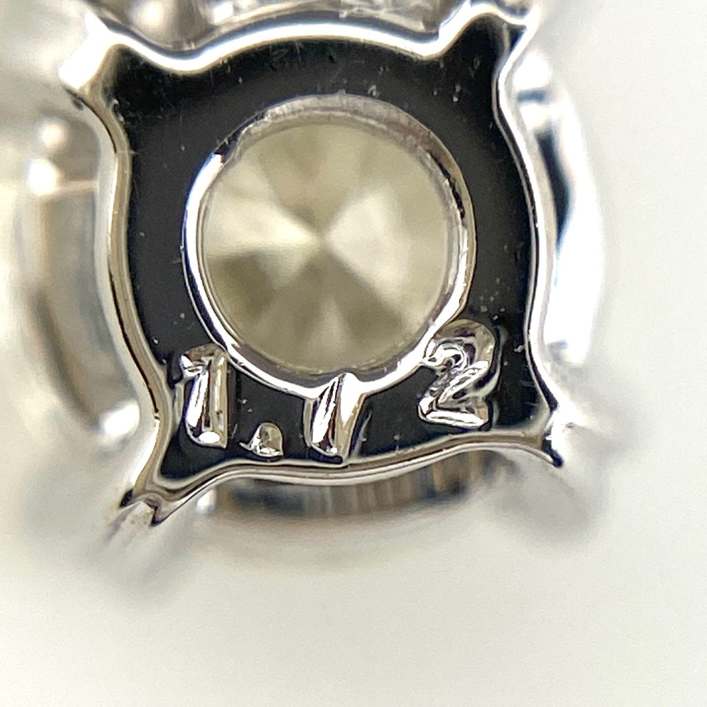 ダイヤモンド デザインネックレス プラチナ ペンダント ネックレス Pt900 Pt850 ダイヤモンド レディース 【中古】nbjwl