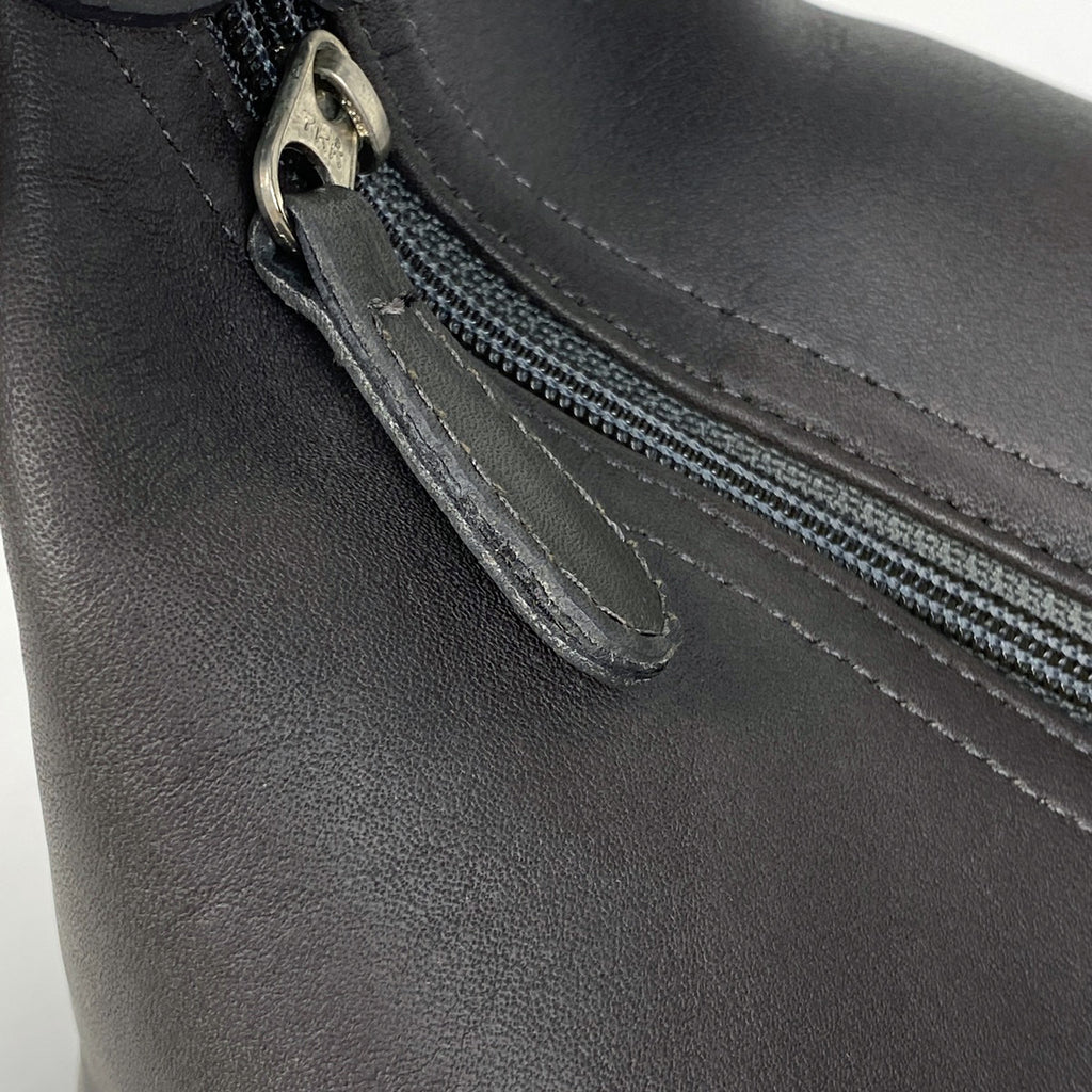 コーチ ロゴ ハンドバッグ 手提げ ハンドバッグ レザー グレー 4145 レディース 【中古】brbag