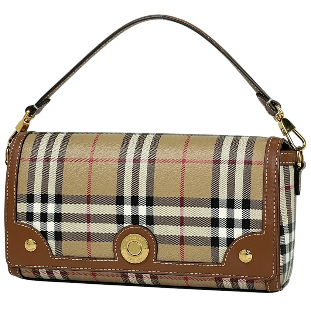 バーバリー チェック キャンバス 2way バッグ BURBERRY バーバリー チェック 2WAYポケットバッグ キャンバス