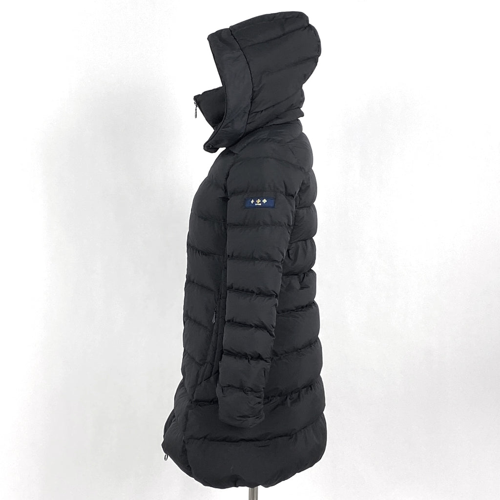 タトラス ポリテアマ ダウンコート POLITEAMA フーディ アウター ダウンコート ブラック レディース 【中古】 brapp
