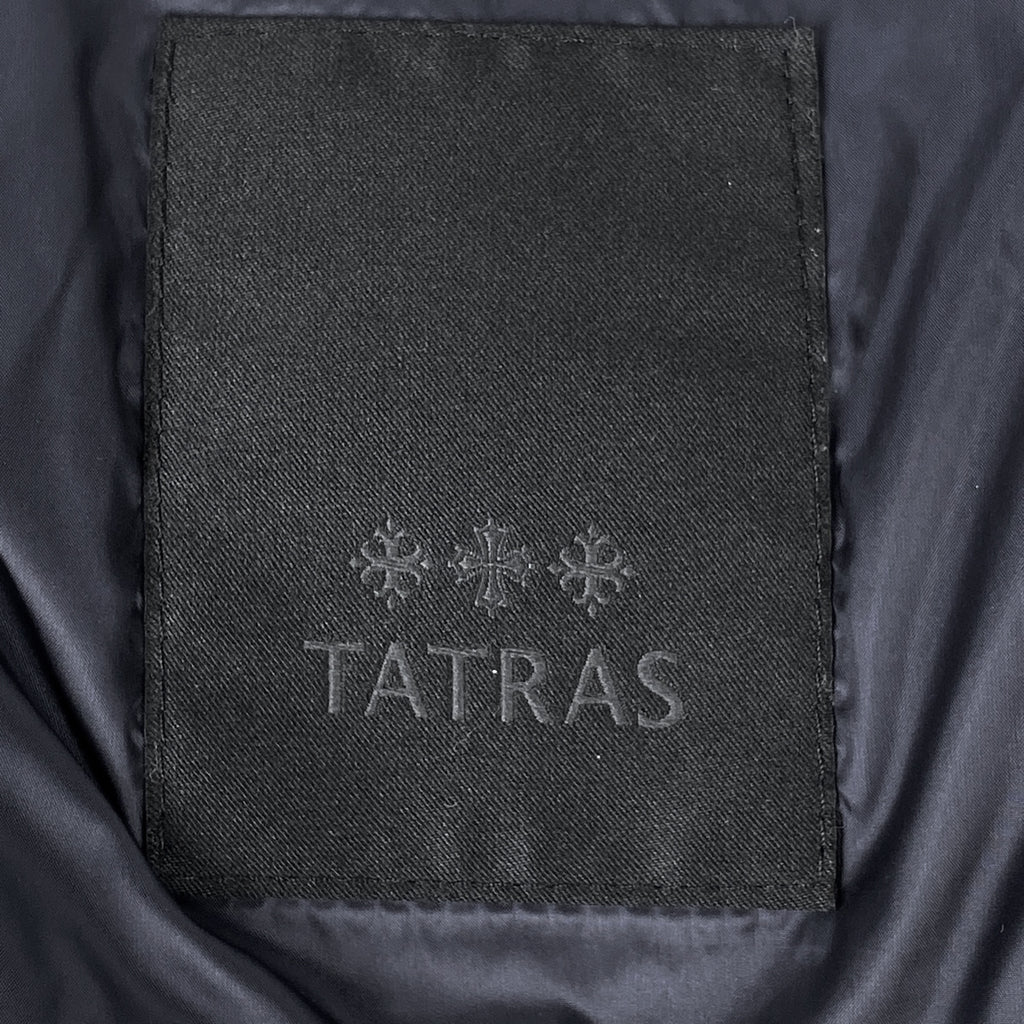タトラス ポリテアマ ダウンコート POLITEAMA フーディ アウター ダウンコート ブラック レディース 【中古】 brapp