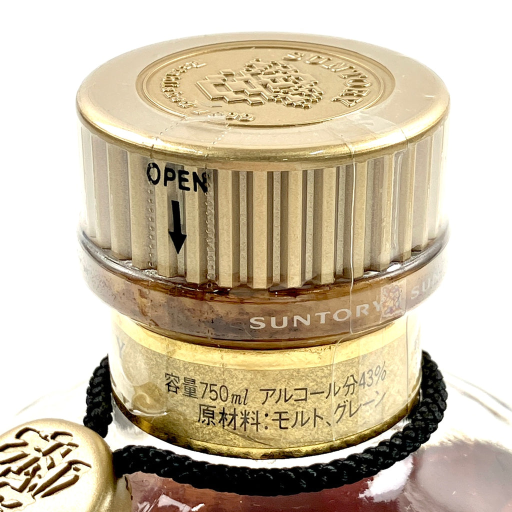 【東京都内限定お届け】 サントリー SUNTORY 響 金キャップ 裏ゴールドラベル 750ml 国産ウイスキー 【古酒】