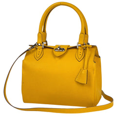 【在庫一掃】 モラビト オルセー PM 2WAY ショルダーバッグ ORSAY ハンドバッグ レザー イエロー レディース 【中古】brbag