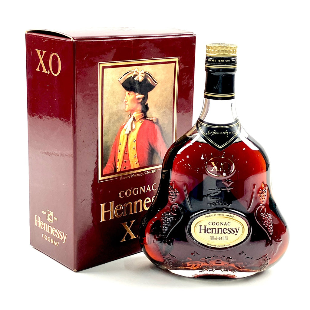 ヘネシー Hennessy XO 金キャップ クリアボトル 700ml ブランデー コニャック 【古酒】