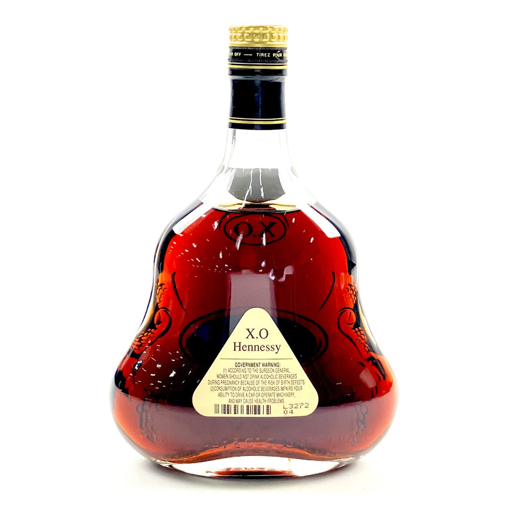 ヘネシー Hennessy XO 金キャップ クリアボトル 700ml ブランデー コニャック 【古酒】