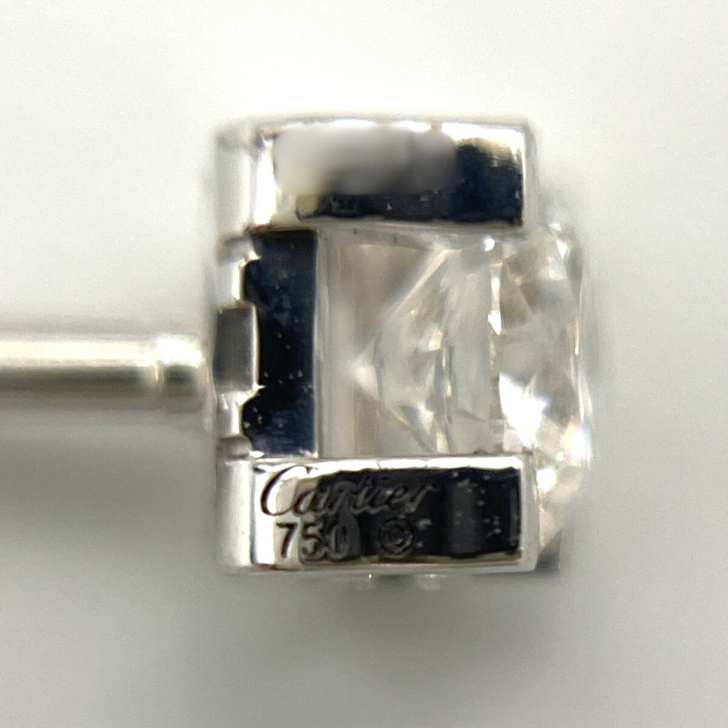 カルティエ ダイヤモンド デザインピアス ピアス 750 ダイヤモンド レディース 【中古】brjwl