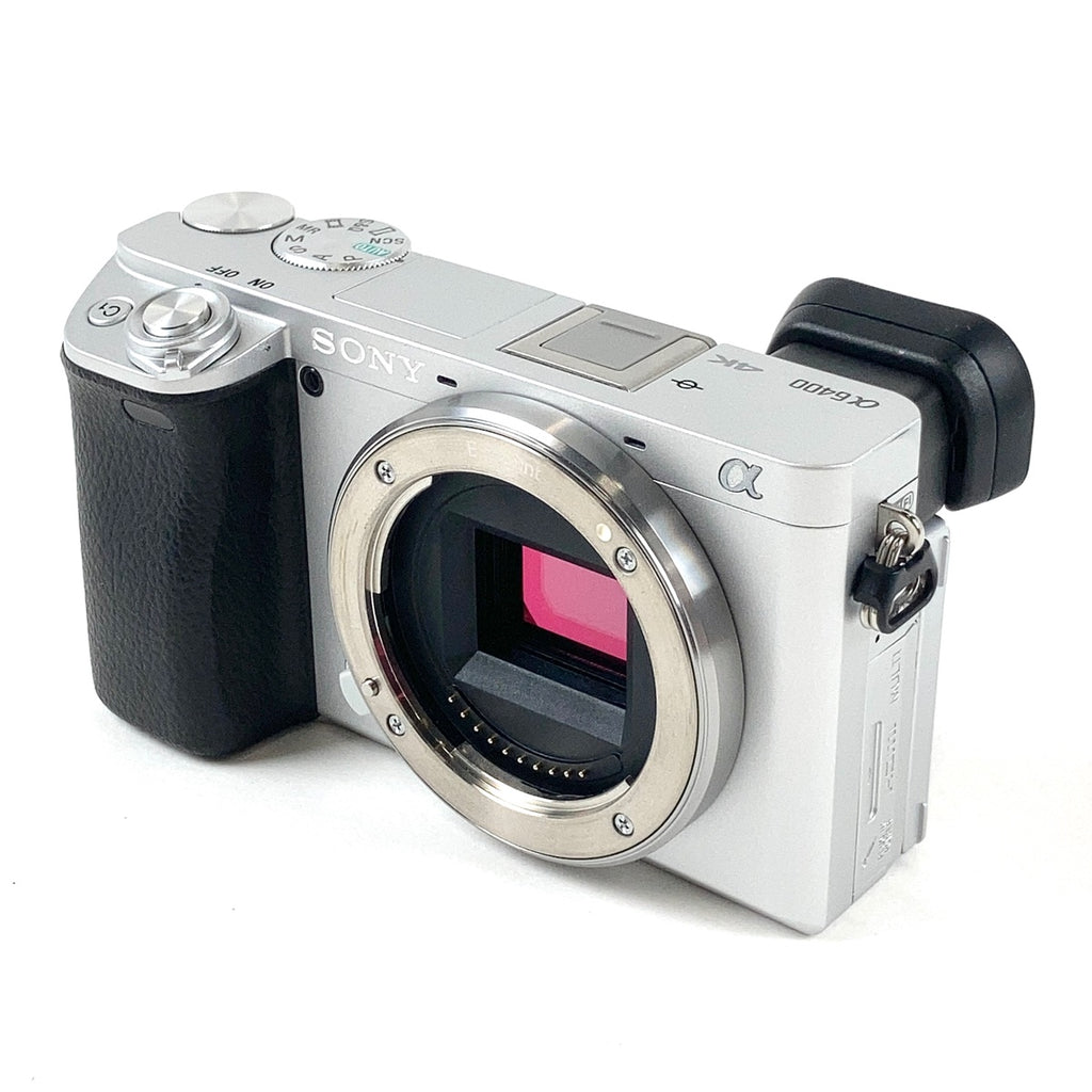 【在庫一掃】 ソニー SONY α6400 ダブルズームレンズキット ILCE-6400Y シルバー デジタル ミラーレス 一眼カメラ 【中古】cambb