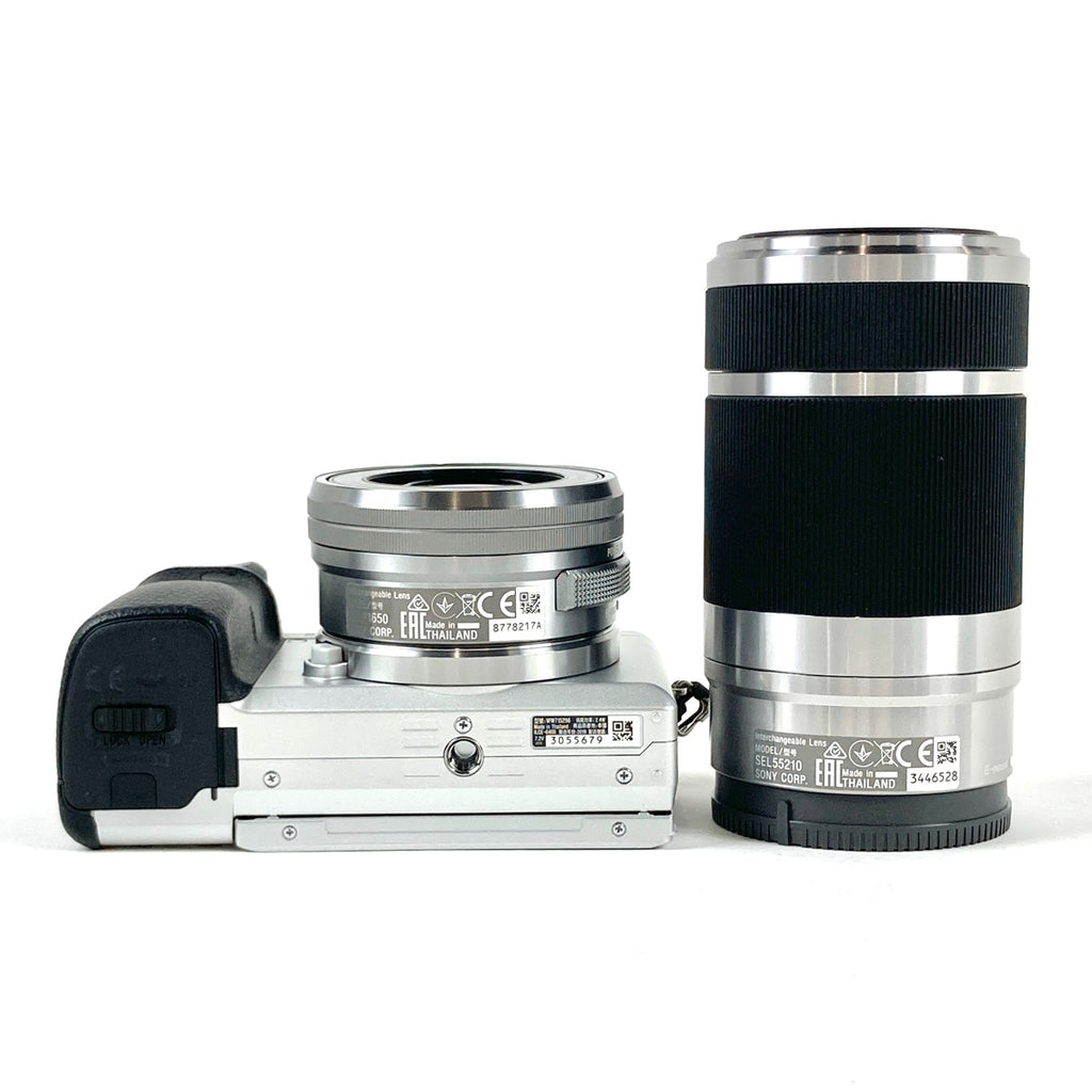 【在庫一掃】 ソニー SONY α6400 ダブルズームレンズキット ILCE-6400Y シルバー デジタル ミラーレス 一眼カメラ 【中古】cambb