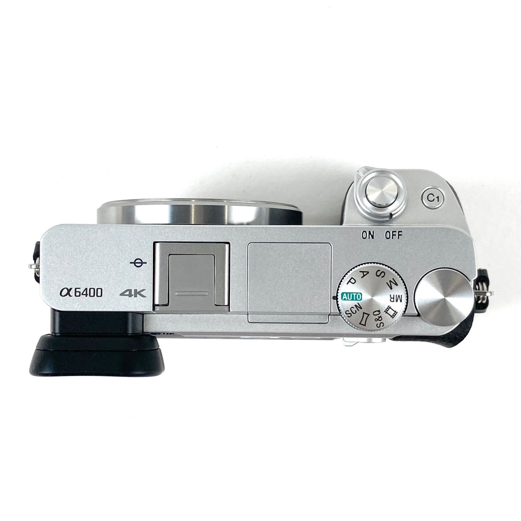 【在庫一掃】 ソニー SONY α6400 ダブルズームレンズキット ILCE-6400Y シルバー デジタル ミラーレス 一眼カメラ 【中古】cambb