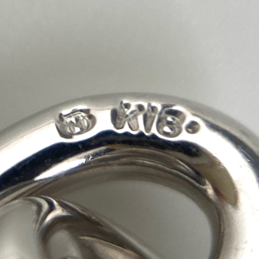 ミキモト パール デザインネックレス 真珠 ネックレス K18 パール レディース 【中古】brjwl