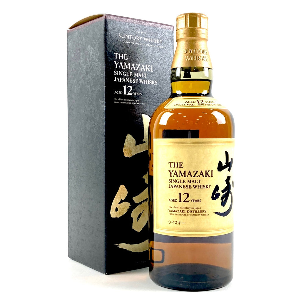 【東京都内限定お届け】 サントリー SUNTORY 山崎 12年 シングルモルト 700ml 国産ウイスキー 【古酒】