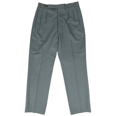 メゾン マルジェラ ウール スラックス 2タック カーキ ボトムス パンツ 毛 グリーンベージュ メンズ 【中古】 brapp