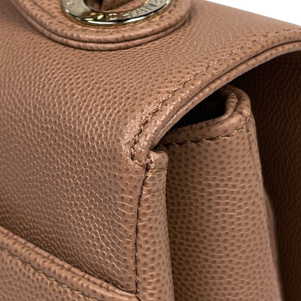 シャネル ココマーク チェーン ショルダーバッグ ハンドバッグ ショルダーバッグ キャビアスキン ベージュ レディース 【中古】brbag