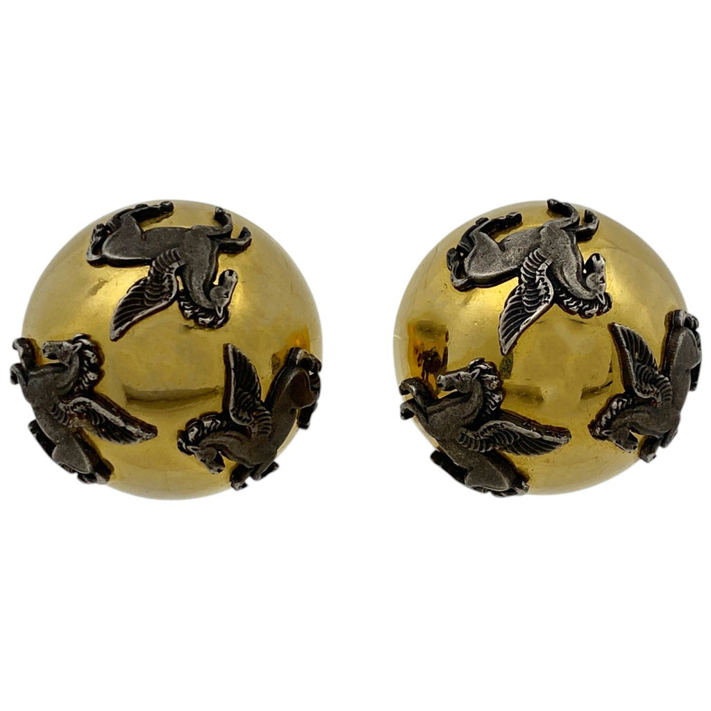 エルメス ペガサス イヤリング GP ゴールド レディース 【中古】bracc