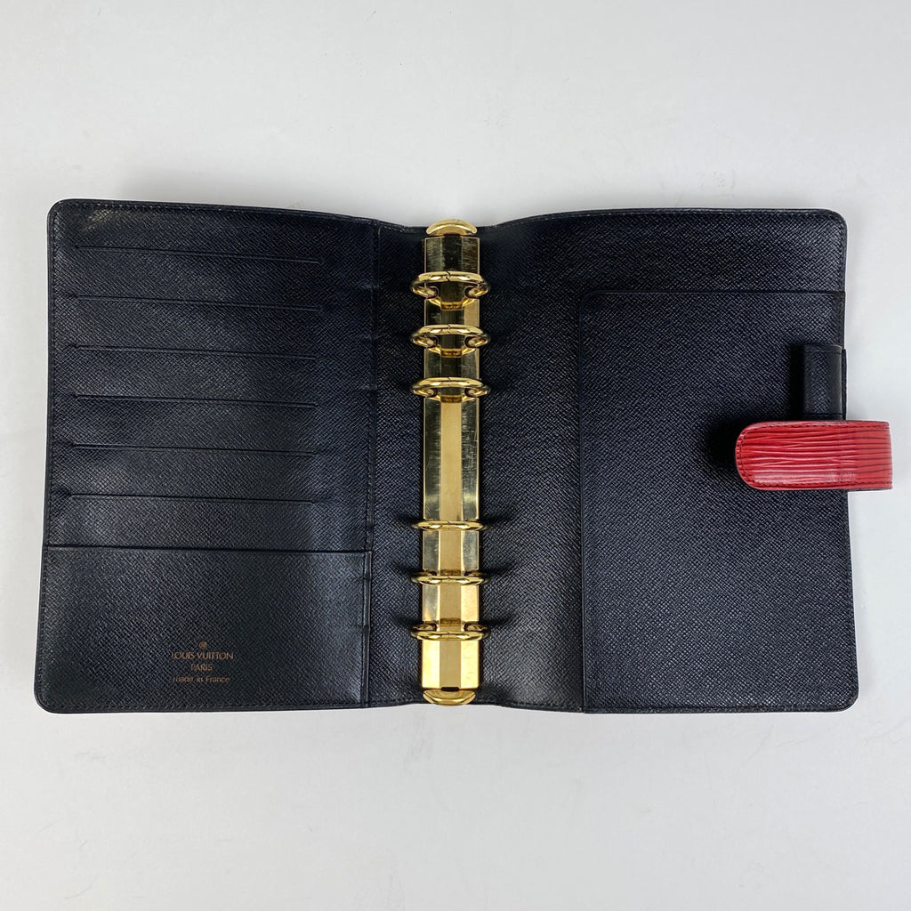ルイ・ヴィトン アジェンダ MM 手帳カバー ビジネス 手帳・ブックカバー エピ ルージュ R2004E レディース 【中古】brbag