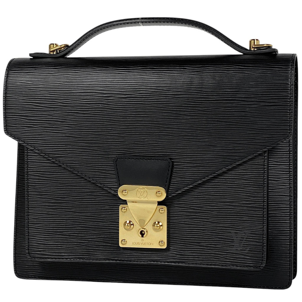 【ジャンク品】ルイ・ヴィトン モンソー 2WAY ショルダーバッグ ハンドバッグ エピ ノワール(ブラック) M52122 レディース 【中古】 brbag