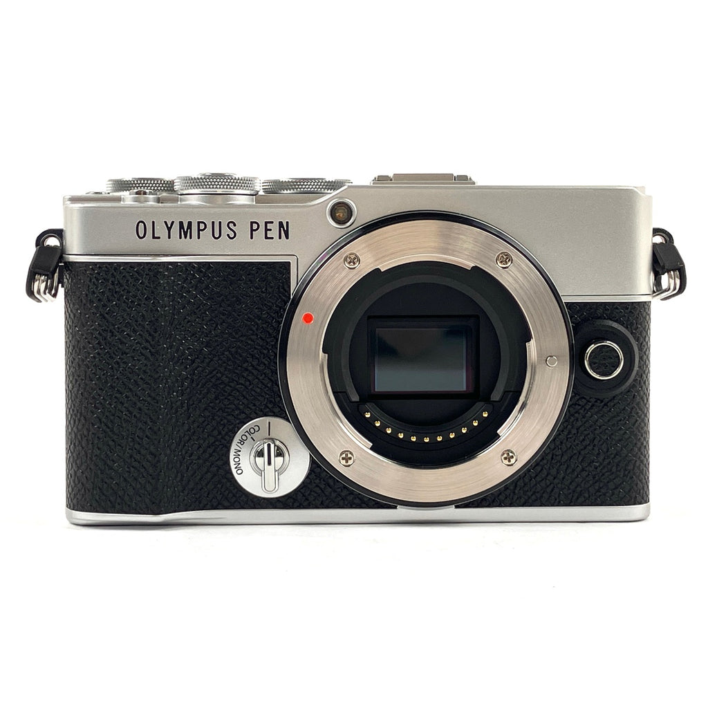 オリンパス OLYMPUS PEN E-P7 ボディ シルバー デジタル ミラーレス 一眼カメラ 【中古】