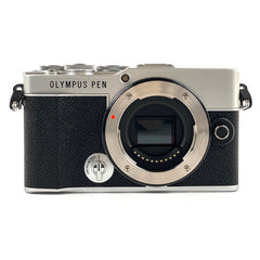 オリンパス OLYMPUS PEN E-P7 ボディ シルバー デジタル ミラーレス 一眼カメラ 【中古】