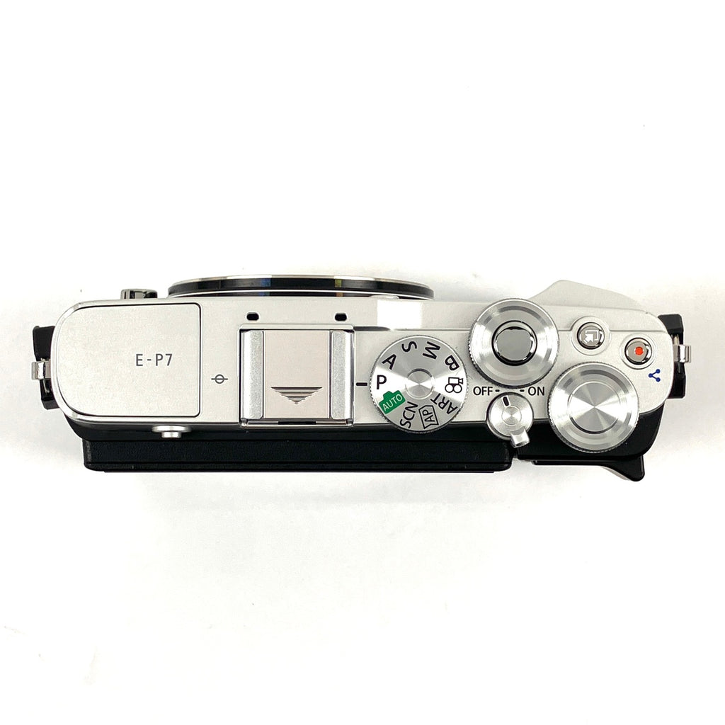 オリンパス OLYMPUS PEN E-P7 ボディ シルバー デジタル ミラーレス 一眼カメラ 【中古】