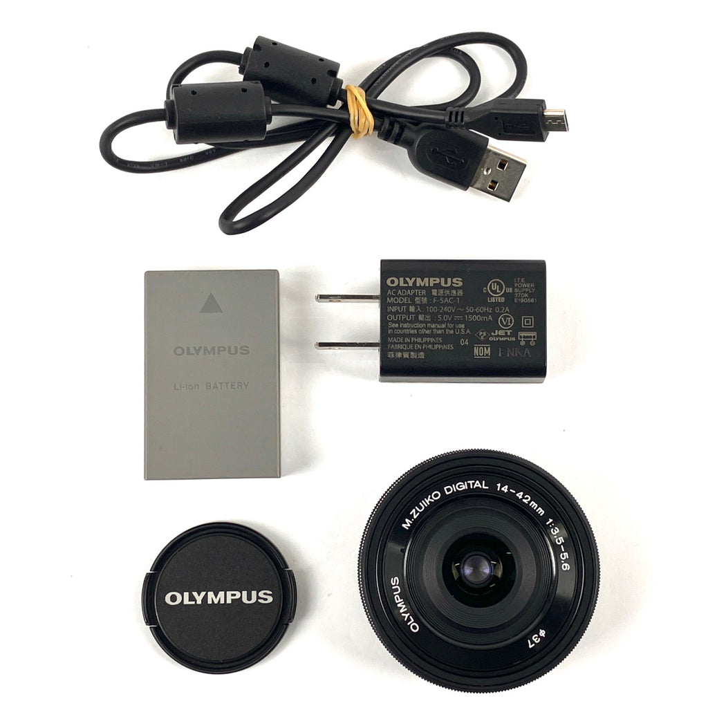 オリンパス OLYMPUS PEN E-P7 ボディ シルバー デジタル ミラーレス 一眼カメラ 【中古】