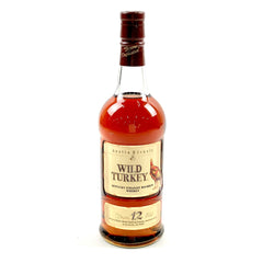 ワイルドターキー WILD TURKEY 12年 旧旧ボトル 750ml アメリカンウイスキー 【古酒】