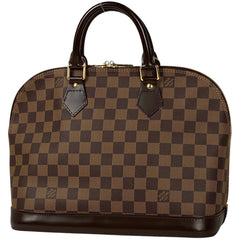ルイ・ヴィトン アルマ 手提げ 通勤鞄 ハンドバッグ ダミエ ブラウン N51131 レディース 【中古】 brbag