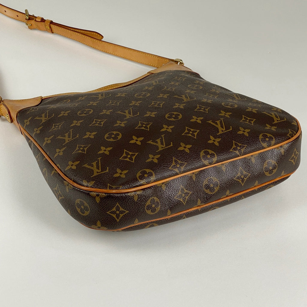 ルイ・ヴィトン オデオン MM 斜め掛け ショルダーバッグ モノグラム ブラウン M56389 レディース 【中古】 brbag