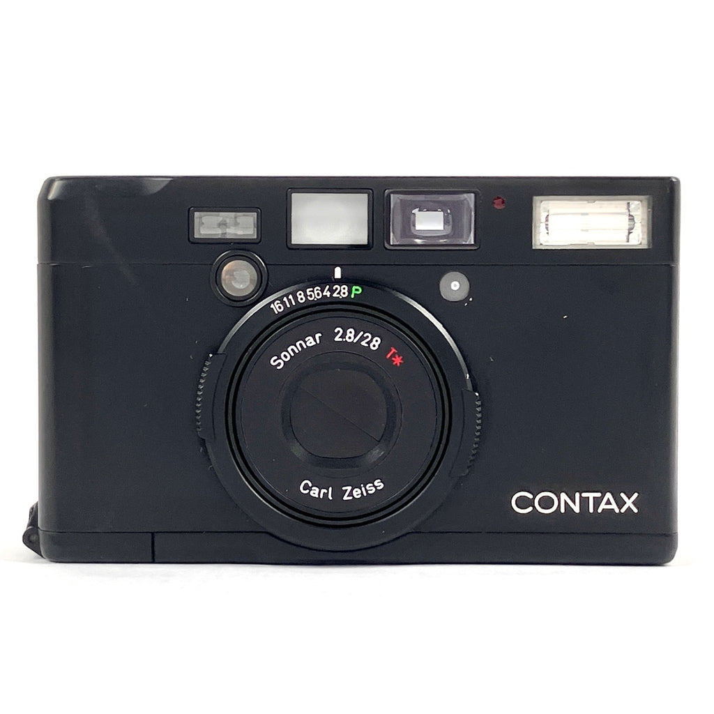 コンタックス CONTAX T ix ブラック フィルム コンパクトカメラ 【中古】