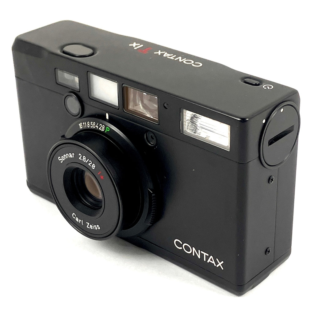 コンタックス CONTAX T ix ブラック フィルム コンパクトカメラ 【中古】