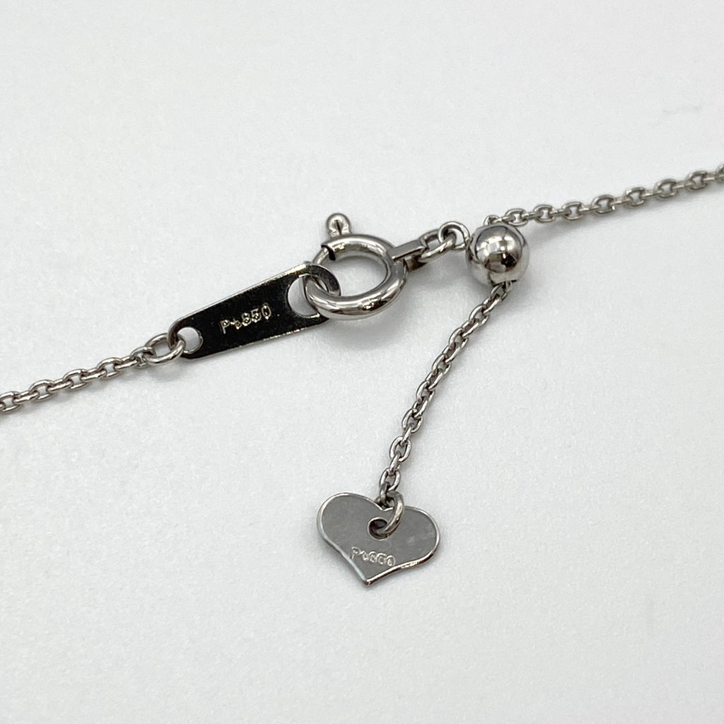 メレダイヤ デザインネックレス プラチナ ペンダント ネックレス Pt900 Pt850 ダイヤモンド レディース 【中古】 
 ラッピング可