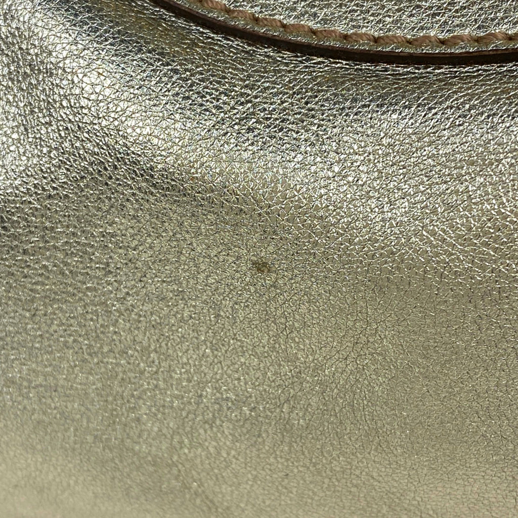 グッチ インターロッキングG ハンドバッグ ミニボストン ハンドバッグ レザー ゴールド 170009 レディース 【中古】 brbag
