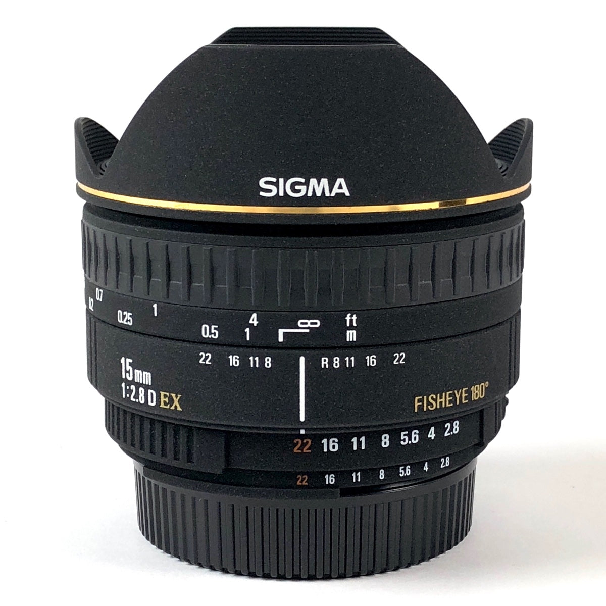 SIGMA lens 15mm F2.8 EX DG DIAGONAL FISHEYE (Sigma AF Used