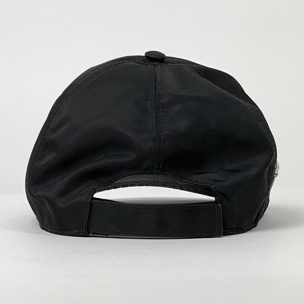 プラダ ロゴプレート キャップ ベースボールキャップ RE-NYLON 帽子 キャップ ナイロン ネロ(ブラック) レディース 【中古】brapp