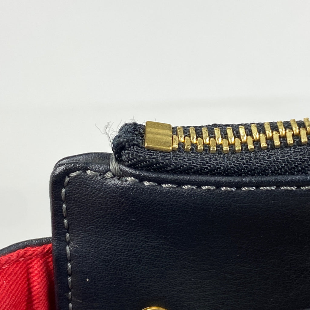クロエ エデン トートバッグ ロゴ ショルダーバッグ トートバッグ レザー ブラック レディース 【中古】brbag